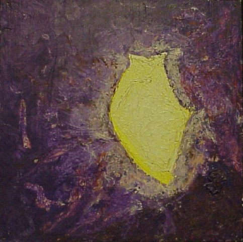'Color Study In Purple' - photo of painting by Nick Applebee